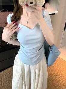 Women Tops - Yellow - View 5
