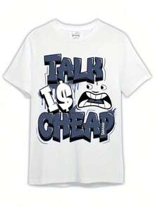 1 camiseta Dunkare para combinar con los Legend Pink 11s_4, 100% algodón, estampado a una cara, cuello redondo, manga corta, 180g, 100% algodón, los diseños están completamente estampados. Unisexo. - Blanco 5 - Ver 11