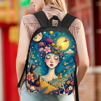 Lightweight And Durable Backpack, Suitable For Commuting. Features Adjustable Shoulder Straps And A Smooth-Gliding Zipper. Can Be Used As A Laptop Backpack, Unisex For Work And Daily Commutes. Hand Washable And Easy To Care For. A Versatile Casual