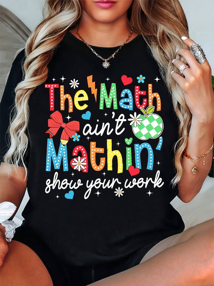 Una divertida camiseta gráfica de profesor de matemáticas, perfecta para entusiastas de las matemáticas, un gran regalo para un nuevo profesor