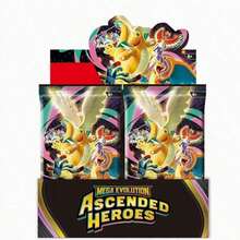 pokemon 360pcs/Box Original Trading Cards Game PTCG English Version ME01 Super Evolution Booster Pack ETB Cards - Multicolor - View 5