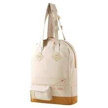 PUMA MICHAEL LAU Collaboration Zip Closure Fabric Handbag Unisex Ecru Creamy White - Off White - View 1