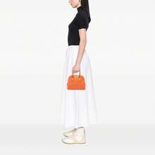Authenticated Goyard PRE-OWNED Goyardine Vendome Mini Bag - 橘色 - 查看 4