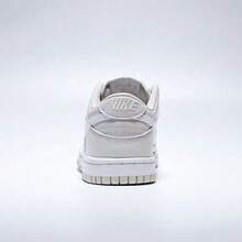 Nike Court 百搭舒適 耐磨 低筒板鞋 白米金 - 白灰色 - 查看 9