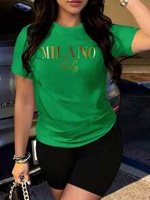 Camiseta de Algodón Estampada para Mujer de Arte Mexicano, Cómoda y Duradera, Adecuada para Uso Diario: Hecha de una tela de mezcla de algodón suave y transpirable, el diseño clásico de cuello redondo ofrece una experiencia de uso cómoda durante todo el día, y el estampado nítido se mantiene intacto incluso después de múltiples lavados. Camiseta Algodón Familia Coordinada - Verde - Ver 8