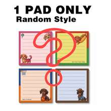 1 cái ngẫu nhiên/4 cái giấy ghi chú dán hình chó Dachshund hoạt hình dễ thương, giấy ghi chú tự dính phù hợp cho trường học, văn phòng phẩm, sổ kế hoạch hàng ngày, nhật ký, quà tặng cho người yêu chó. - Một cỡ - Xem 8