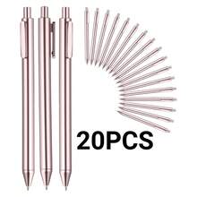 Bộ 20 bút bi nhựa cao cấp tùy chỉnh, viết trơn tru, thiết kế khắc laser và chữ viết cá nhân hóa, hoàn hảo cho đám cưới, quà tặng cô dâu, quà tặng ngày Valentine và quà tặng lễ Phục sinh. - 20 chiếc - Xem 9