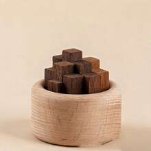 Natural Walnut Wood Car Diffuser - Fragrance Diffuser Without Heat Source, Natural Solid Wood Car & Home Fragrance Decor - A - View 13