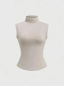 Camisetas gráficas de ajuste ceñido con cuello para mujer, tops de verano - Multicolor - Ver 7