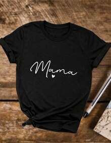 3 Nuevo modelo , camiseta casual de manga streetwear, Top oversized cuello redondo daily outings, camping, concerts, hip-hop, rock, and rap events para mujer, camiseta con estampado de patrón de pepinillo, camiseta de manga corta con cuello redondo para mujer, top deportivo casual transpirable de algodón puro, regalo para vacaciones, mariposa de primavera, Pascua. - Negro - Ver 2