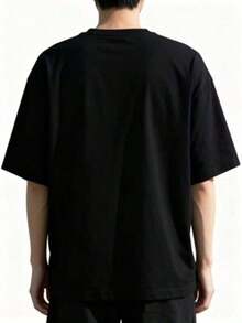 Ropa Y2k para Mujer y Hombre, Camiseta% Algodón - Camiseta con Estampado de Monstruo y Líquido Rojo, Camiseta de Algodón Batik de Alta Calidad, Marca de Moda Retro, Camiseta para Hombre, Camiseta Popular para Uso Diario, Regalo para Vacaciones, Presente Perfecto, Tops Holgados y Cómodos de Verano para Mujer, Tops Vintage - Negro - Ver 2