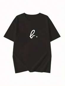 Camiseta básica negra versátil masculina casual cómoda con diseño minimalista para jóvenes moderna elegante unisex tamaño S M L XL XXL moda estilo urbano  2023 - Negro - Ver 1