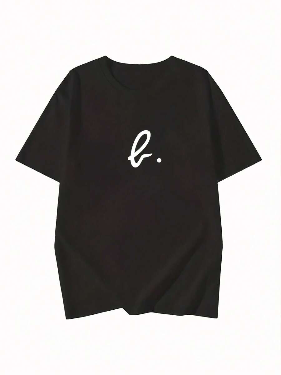 Camiseta básica negra versátil masculina casual cómoda con diseño minimalista para jóvenes moderna elegante unisex tamaño S M L XL XXL moda estilo urbano 2023 - Negro - Ver 1