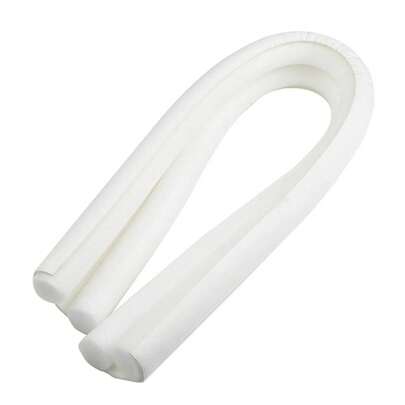 Tira de sellado a prueba de viento para espacios debajo de la puerta, tira de protección para la parte inferior de la puerta, doble insonorización, bloqueador de polvo para puertas, tira adhesiva de sellado, tira a prueba de insectos y viento, 1 pieza.