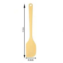 4pcs/1 pieza Espátula de silicona antiadherente duradera adecuada para crema, mermelada y mantequilla, fácil de limpiar, adecuada para el hogar, restaurante, pastelería, juego de herramientas de cocina para hornear - Ver 15