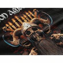 Playera Camiseta Amon Amarth First Kill Makeup bag Beach towel Decoración para el hogar Alfombra baño Bathroom accessories Dispensador de jabón líquido Shower - Negro - Ver 3
