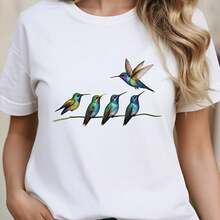 Camiseta para Hombre Blanca con Estampado Los Ángeles en Tipografía Gótica - Blanco - Ver 1