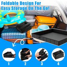 Foldable Camping Shower Pan, 41" Portable Shower Base With Drainage Pipe, Collapsible Outdoor Shower Tub For Camping, RV, Hiking, Indoor And Outdoor Use - As Pic - View 8