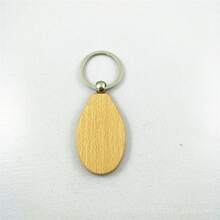 Fathers Day Gift Men Gifts 1pc Beech Wood Engraved Keychain, Custom Wooden Small Pendant, Creative Graduation Souvenir Gift For Students - Hexagon - View 8