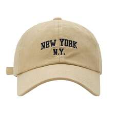 1pcs NEW YORK Embroidered Baseball Caps, Assorted Colors, Casual & Minimalist, Adjustable, For Daily & Outdoor Wear - Multicolor - View 11