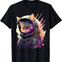 Camiseta Catzilla - Arte Japonés, Nueva Llegada, Camisetas de Algodón Puro para Mujer, Moda Y2k, Camisetas con Gráficos de Haikyuu 72940, playeras de mujer - Negro 4 - Ver 7