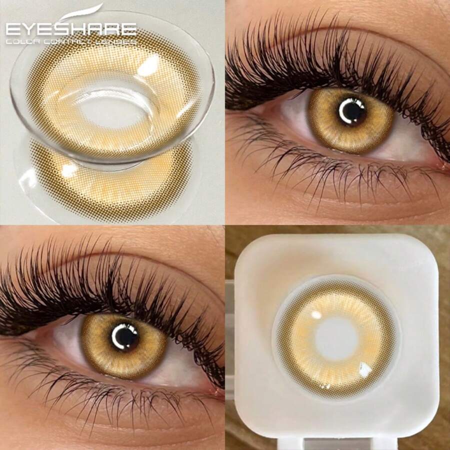 Eyeshare 1對動漫Cosplay彩色隱形眼鏡 美妝彩瞳片