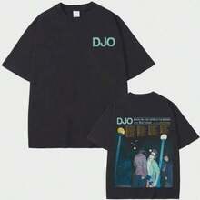 Camiseta DJO Back On You World Tour 2026, Camiseta con Gráficos de la Gira DJO, Camiseta IndieA Music - Negro - Ver 6
