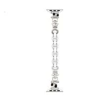 蝴蝶结星形金属表带,兼容 38mm 40mm 41mm 42mm 44mm 45mm 46mm 49mm,适用于 Series 11 SE3 10 9 8 7 6 5 4 3 2 1 Ultra 3 2 1,华为 18mm 20mm 22mm 表带,Galaxy 通用腕带,可爱少女时尚配饰,日常佩戴派对装饰 - 彩色 - 查看 9