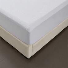 Soft Mattress Cover With Velvet Protection, With Elastic Sheet, Non-Slip Mattress Cover, Suitable For Use In The Bedroom. - 白色 - 查看 6