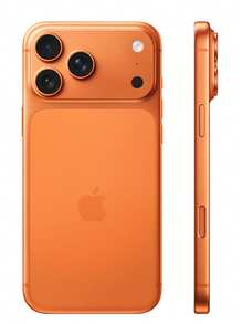 Apple IPhone 17 Pro Max, US Version, ESIM, Cosmic Orange- Unlocked (Renewed) - 橘色 - 查看 3