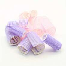 Self-Adhesive Hair Curler, DIY Hair Salon Self-Fixing Curling Tool, Suitable For Women And Men Hair Styling Tool Kit - Multicolor - View 4