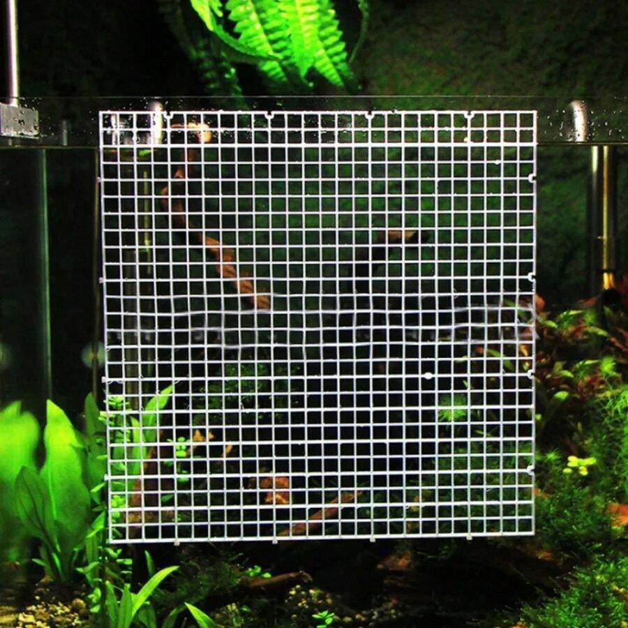 Aquarium Plastic Egg Separator Separation Plate Isolation Board Fish Tank Bottom Filter Tray - 5pcs - View 1