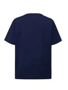 Men's Short Sleeve T-Shirt With Cross Faith Print Design - Modern Style With Regular Crew Neck - Black - View 4