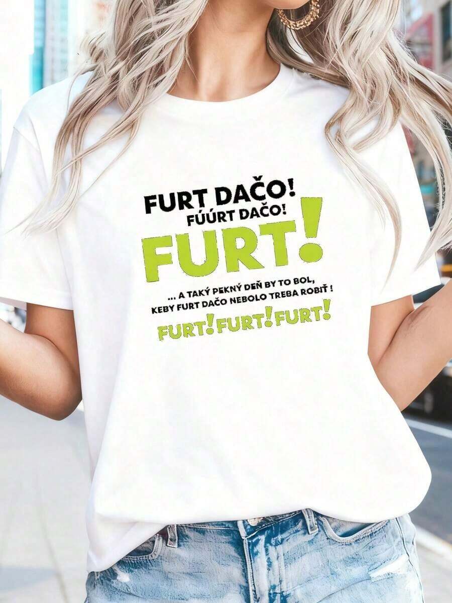 1 pieza de camiseta holgada para mujer con diseño de "Madre de la Novia", de manga corta casual con estampado de corazón cálido, top versátil para regalo de vacaciones y como recuerdo conmemorativo. 180g Algodón 100%. - Blanco 3 - Ver 1