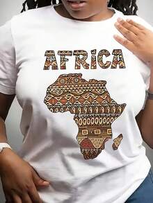 Camiseta de mujer para primavera y verano - Blanco - Ver 12