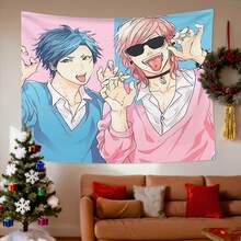 2D Flat Tapestry Tapestry From Yarichin Z, Suitable For Various Holidays, A Perfect Tapestry Gift, Wall Tapestry For Living Room, Bedroom, Office, Home Decoration/Room Decoration/Party Decoration, High-Quality Printed Tapestry, A Perfect Gift. Suitable For Room Decoration, It Can Be Hung In Bedrooms, Living Rooms And Studies. It Can Be Used As A Gift For Birthdays, Anniversaries, Valentine's Day, Thanksgiving Day, Christmas, Halloween, Mother's Day, Father's Day, Weddings, New Year And Other Festivals, And Is An Ideal Item For Lovers, Family Members, Couples, Parents, Grandparents, Friends, Classmates And Pets. - 多色 - 查看 2