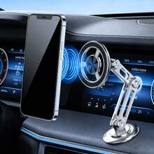Magnetic Car Phone Holder, Stable And Non-Falling, Suitable For Car Dashboard And Center Console, Applicable For Navigation And Streaming, A Multifunctional Phone Holder For Multiple Scenarios - JY23 - View 7