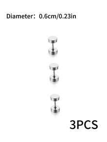 3/6/9Pcs No Sew Spiral Buttons Reusable Anti Loose Decorative Clips Silver Gold Black Detachable Clothing Fasteners For Women Cardigans Sweaters Tops - Multicolor - View 12