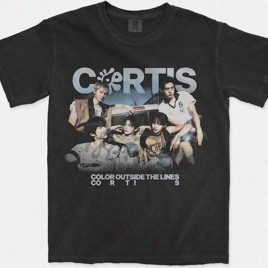 Camiseta estampada 'Breaking the Mold', mercancía inspirada en bandas de chicos coreanos, un regalo para fans del , camisetas de mujer, camisetas unisex, camisetas, estilo unisex. - Negro - Ver 1