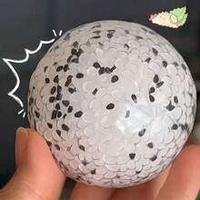 1 pieza, Juguete antiestrés de bola de arroz de sésamo - Textura de piel de hielo moldeable y apretable, bola de descompresión sensorial de rebote lento hecha a mano, Necesita Oh, Squishy, Juguetes Fidget, Juguetes Squishy, Squishies, Necesita Oh Squishy - A - Ver 3