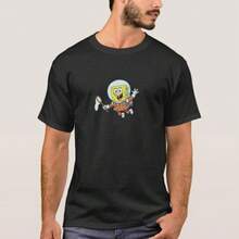 Camiseta unisex, Bob EsponjaPantalones CuadradosT-shirt,ropademujerblusasparadamacasualescamisasdemujerblusablusasparamujercamisas, GráficasimpresoAmigable con la piel, estilo de los 90Retro, Ropa Urbana, De ModacasualCamisetas, GráficasimpresoAmigable con la piel, estilo de los 90Retro, Ropa Urbana, De Modacasualcamisetas - Negro - Ver 5