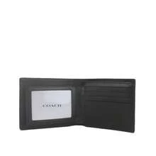 Ví nam Coach với họa tiết logo đặc trưng cổ điển CR957BLK - Màu đen CR957BLK - Xem 6