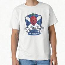 Mundial de Escocia 2026 - Camiseta Clásica para Fanáticos del Fútbol del Tartan Army, Estados Unidos, México, Canadá - Negro - Ver 1
