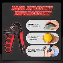 46 Lbs Grip Strength Trainer, Mechanical Counter, Wrist Exerciser, Gym Training, Hand Grip, Adjustable Resistance (5-100 Kg) For Grip Strength And Flexibility Training - Multicolor - View 7