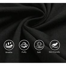 Men's Short-Sleeved T-Shirt With A Crew Neck And Creative Print, Suitable For Fitness And Outdoor Activities. Comfortable And Breathable, Ideal As A Gift. A Very Distinctive Printed T-Shirt / Unisex Style / Suitable For Both Men And Women / Wrinkle-Resistant / Breathable / Men's T-Shirt - 黑色 - 查看 5