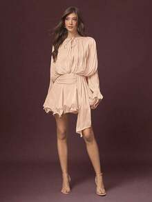 Women Midi Dresses - 老玫瑰 - 查看 2