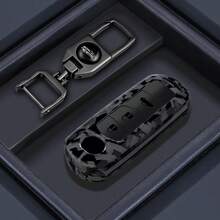 适用于2/3/6款Atenza、Axela、Demio、CX-5、CX-3、CX-7、CX-9（2015-2019款）的碳纤维纹理ABS汽车钥匙壳及配件 - 2鍵 - 查看 5