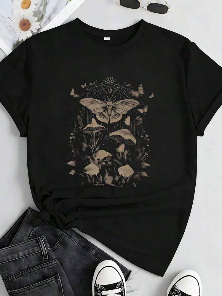 1 Piece Bee Family Birthday T-Shirt, Matching Beekeeper Mother Bee, 180g 100% Cotton - 黑色 3 - 查看 3