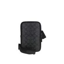 Coach Aden Men's Signature Print Shoulder Crossbody Bag CW364QBMI5 - Black CW364QBMI5 - View 12