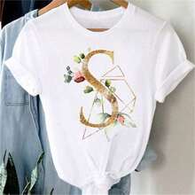 COOL SUMMER Cute Short Sleeve Cotton T-Shirt With  And  Print, Anime Style, Cartoon Fashion For Women And Girls, Kawaii Top | Exquisite Design | Loose And Comfortable | Easy To Match | - 白色 13 - 查看 8